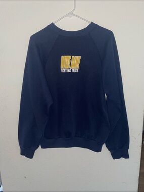 Rare Vintage Early 90’s Notre Dame "Attitude Is A Five Letter Word" Crewneck